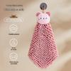 Children's Hanging Chenille Hand Towel: Thick, Absorbent, Odor-Resistant, Lint-Free, Quick-Dry.