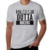 straight out of queens T-Shirt cheap stuff new edition men workout shirt
