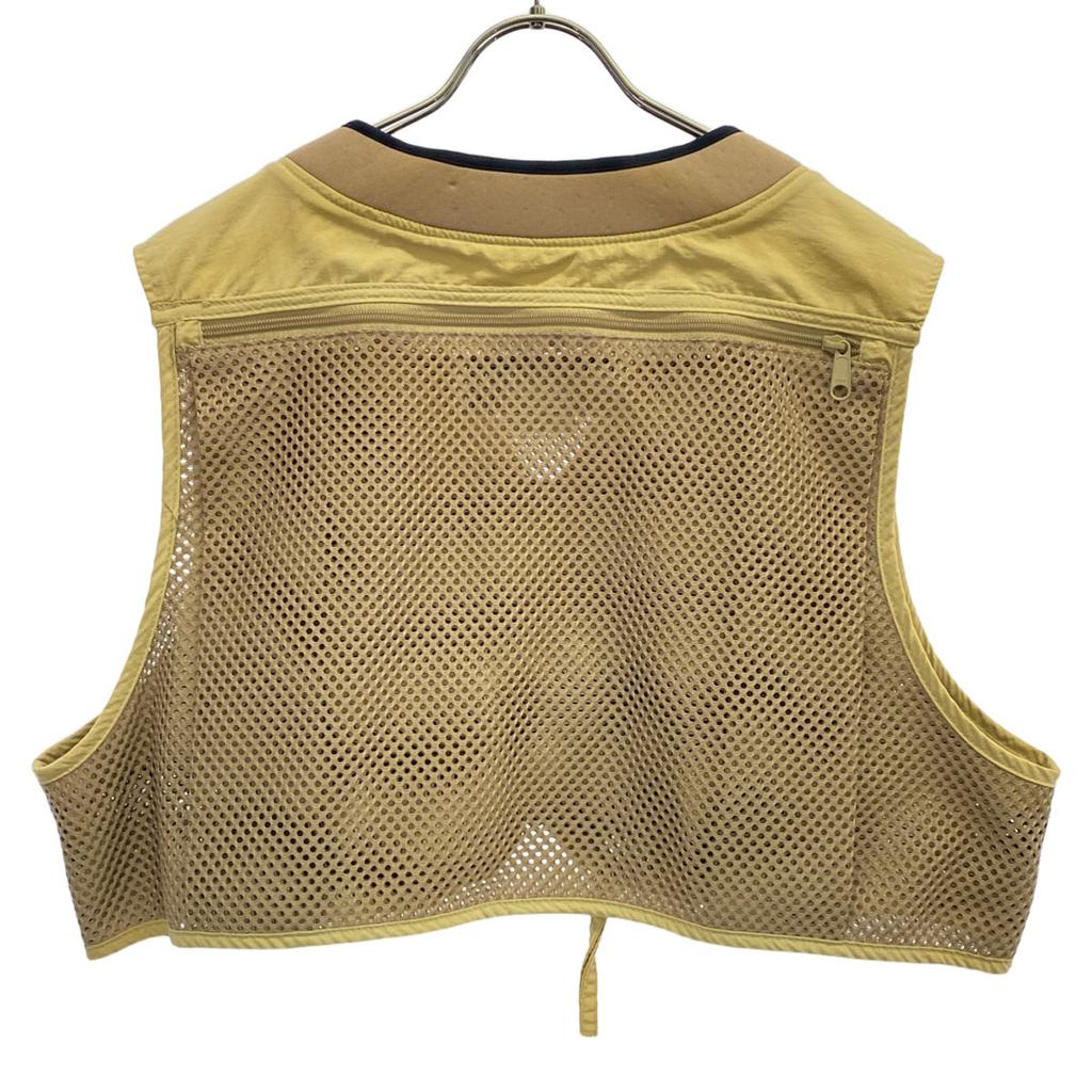 Columbia 90s Old Fishing Best LL Beige Outdoor FM1400 PFG Men's Used