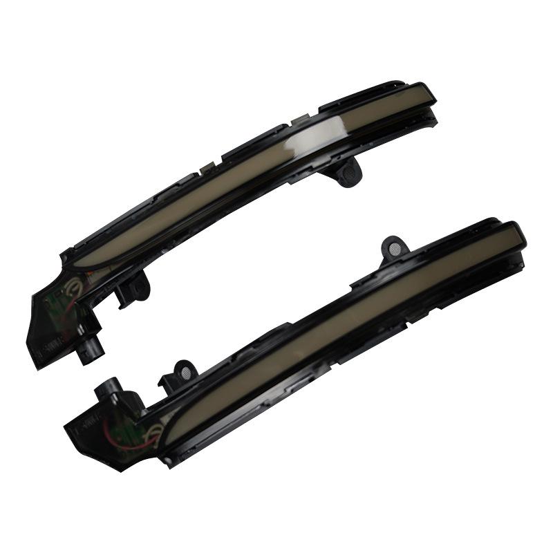 Jaguar F-TYPE Rearview Mirror Blue Sequential Turn Signal & Daytime Running Light Modification.