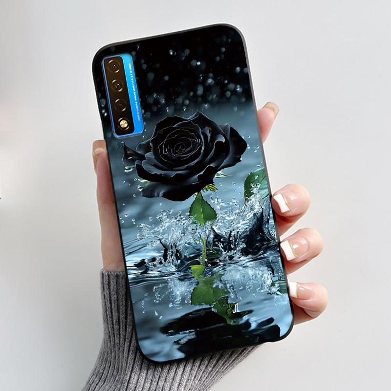 Casing For TCL 20 20S 20 Pro 5G 20L Plus 20L+ Case Luxury Dragon Cute Cool Boys Girls Black Soft Silicone Phone Case Back Cover