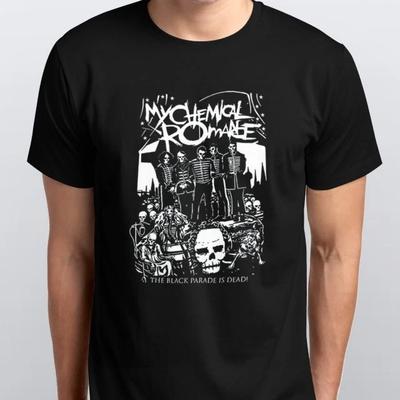 Summer My Chemical Romance Music T-SHIRT S M L XL XXL 3 4 XL Colours Black