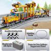 3D City Train DIY Electric Building Blocks Set - Motorized Model Kit, Interactive Educational Toy & Collectible Gift for Kids