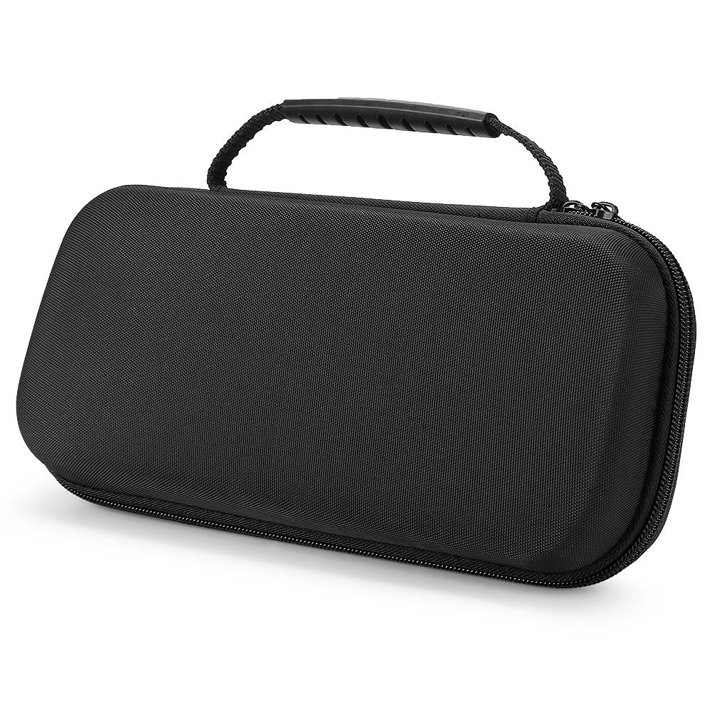 Portable Storage Bag Carry Case EVA Protective Hard Bag for Nintendo Switch Game ConsoleBlack Zipper