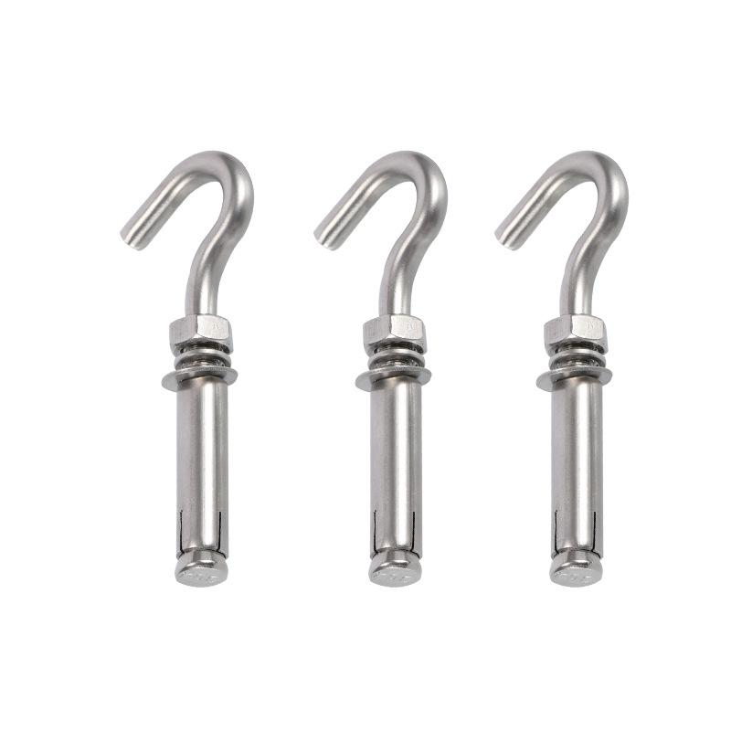 Stainless Steel Expansion Hook Screw for Manhole Covers, 201/304