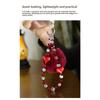 Atmosphere Rabbit Hair Ball Mobile Phone Lanyard Car Key Plush Mobile Phone Pendant Wrist Short