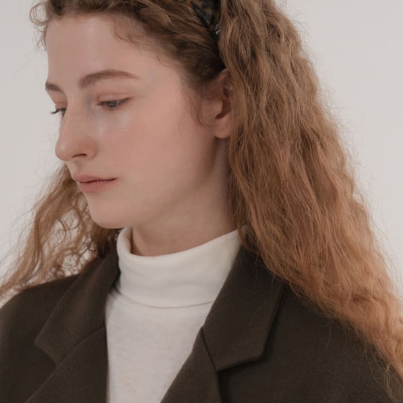 MOMET [Gift Wrapping] Circle Hairband Leopard