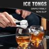 Sugar Cube Tongs Multi-Color Ice Clamp Stainless Steel Electroplated Ice Tongs Ice Clip For Bar Kitchen Sugar Cube Meal Clip