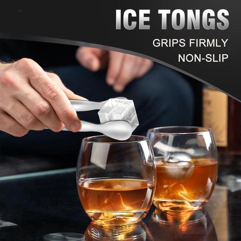 Sugar Cube Tongs Multi-Color Ice Clamp Stainless Steel Electroplated Ice Tongs Ice Clip For Bar Kitchen Sugar Cube Meal Clip