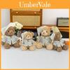 Teddy Bear Plush Toy Pair In Sleepwear For Children And Couples Soft Animal Decor