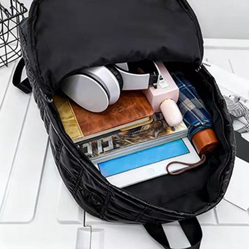Trendy Stylish Shiny Backpack Multi-Color Adjustable-Strap Lightweight for Daily Commute Outdoor Trips Festival Gift Bag