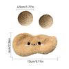 Cat Ball Interactive Toy Pet Squeaky Chewing Ball Wear-resistant Cat Scratcher Ball Cute Sisal Ball Bite-Resistant Sound Toy Set