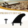 3Pcs TPU Soft Tops Surfs Fins Replacement Soft Surfboard Fins Tail Fins
