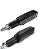 Clignotants moto LED Lumitecs TX10 2 pièces teinté noir
