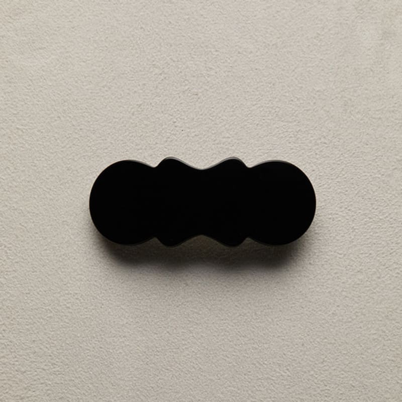 DNINI Wave Barrette(Black)