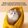 Autumn and Winter Pet Cute Giraffe Animal Shape Outing Bag Winter Warm Oblique Straddle Cat Bag Puppy Dog Backpack