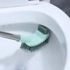 Soft Rubber Toilet Brush: A Household Toilet Cleaning Tool with No Blind Spots. Brush for Bathroom Cleaning