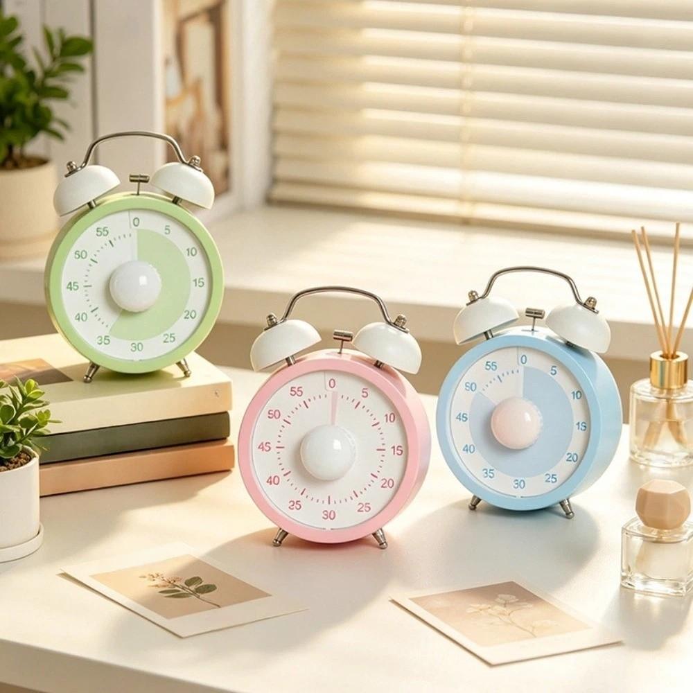 60-Minute Visual Timer High Volume Pomodoro Timer Convenient Kitchen Cooking Timer Study Homework