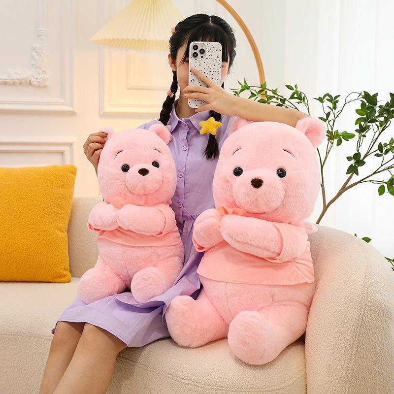 Cute Pink Teddy Bear Plush Toy For Birthday And Holiday Gifts Wholesale From Manufacturer