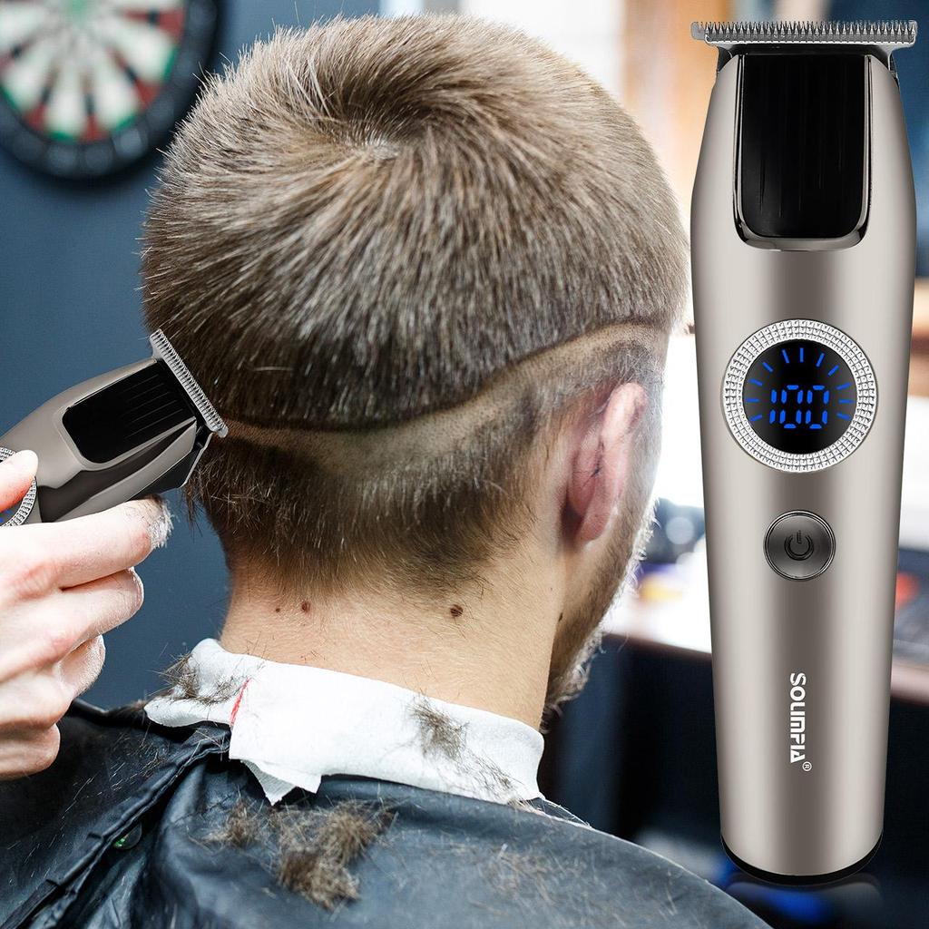 Hair Clippers Professional Cordless Barber Clippers for Hair Cutting Grooming Rechargeable Beard Trimmer