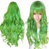 Synthetic Hair Forest Green Lolita Cosplay Wig Curly Sailor Pluto Anime Wigs Tsuyu Asui Halloween Costume Wig for Girl