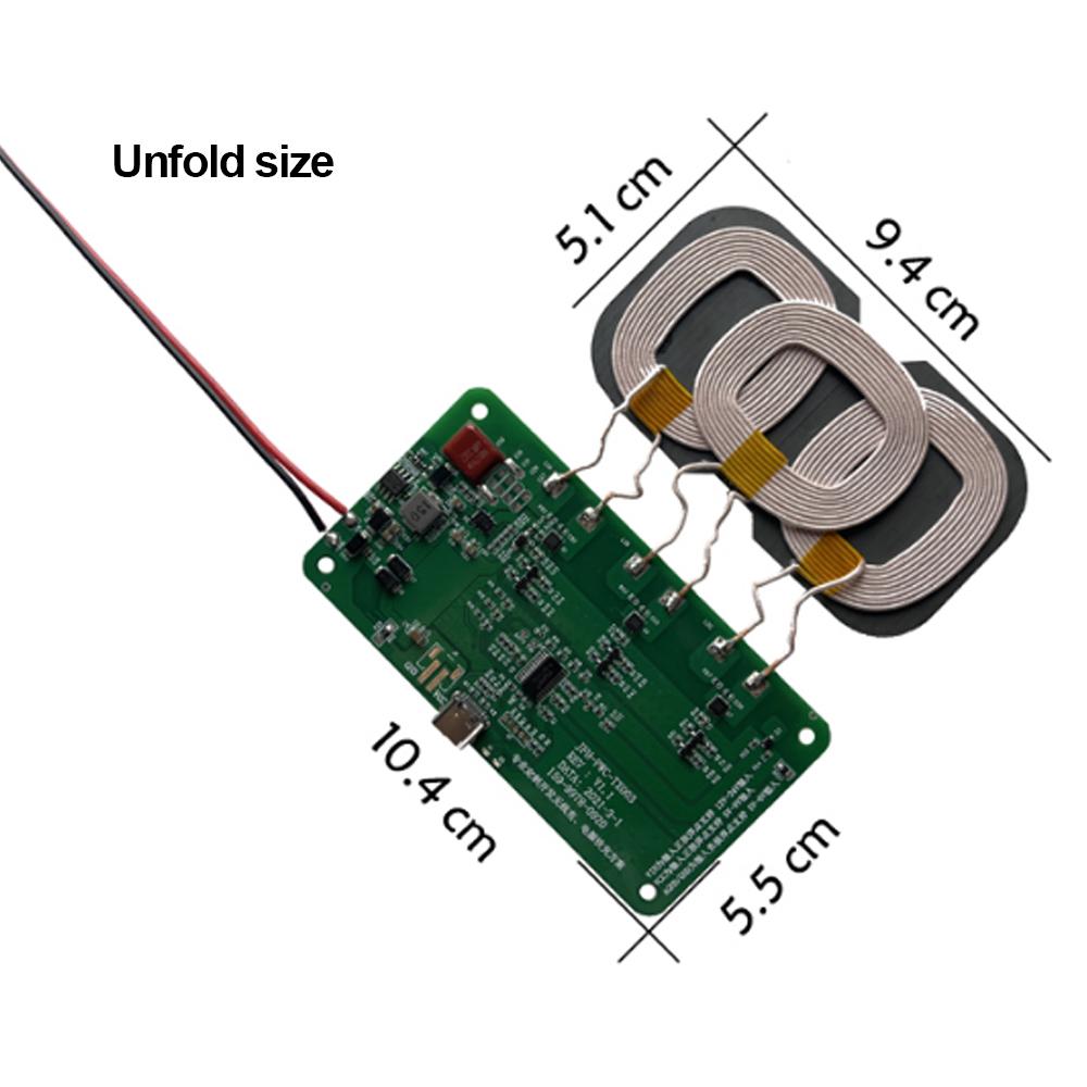 12V 5V 2A Qi Wireless Fast Charger Charging Transmitter Module Circuit Board 5W/10W/15W/18W/20W + Coil FOR CAR iPhone