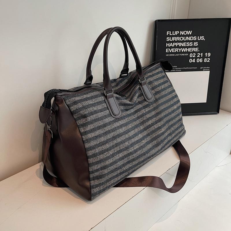 Women's Travel Bag Large Capacity Lightweight Duffel Bag Oxford Cloth Handbag