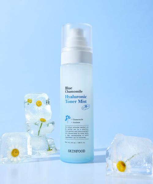 SKINFOOD Blue Chamomile Hyaluronic Toner Mist 100ml NONE