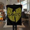 Wu‑Tang Clan Flannel Blanket, High quality Comfortable for All Seasons, Home Decor, Warmth and Comfort