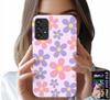 Samsung A52 / A52S Tok - Színes Marhahúsok, Marhahús, Virágok