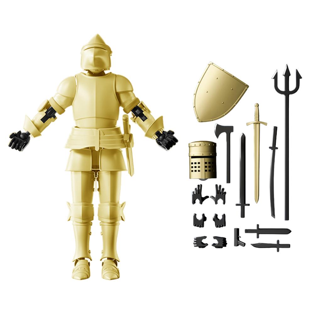 3D Printed Toy Figure Decorative Desk Crafts Multi-Jointed Robot Action Figure Collectible Action Figure for Collectors Desktop