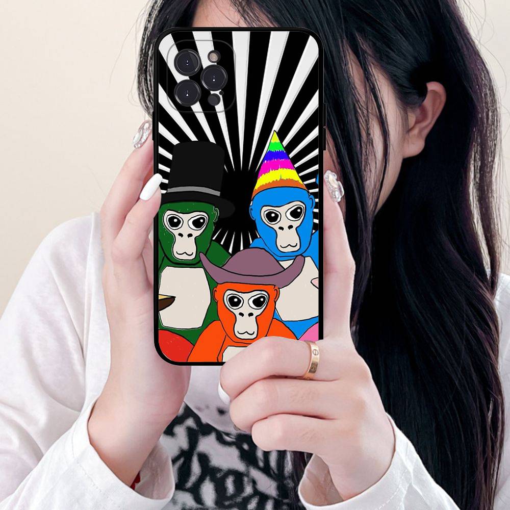 

Gorilla Tag Jmancurly Monke Merch Phone Case For IPhone 14 Plus 13 Mini 11 16 15 17 Pro Max Protection Shockproof iPhone 16pro max