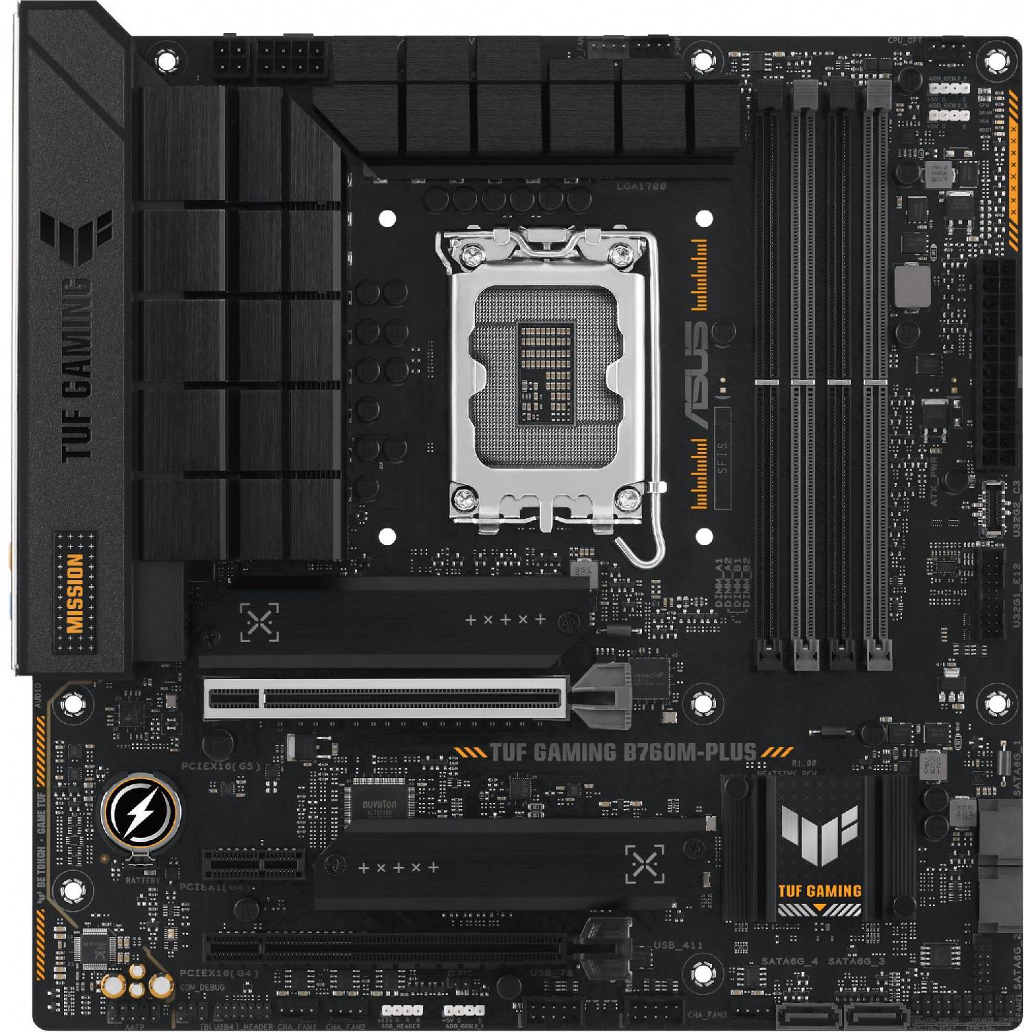 

Материнская плата Asus Tuf Gaming B760m-plus