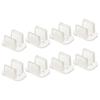 Uxcell LED Neon Mounting Clamp Silicone for LED Neon Strip 5mm Pack of 80 Clips, Holders, Lights, Diameter,