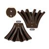 4pcs Adjustable Downspout Diverter Nozzle Extension For Rainwater Drainage With Multiple Angle Rotation