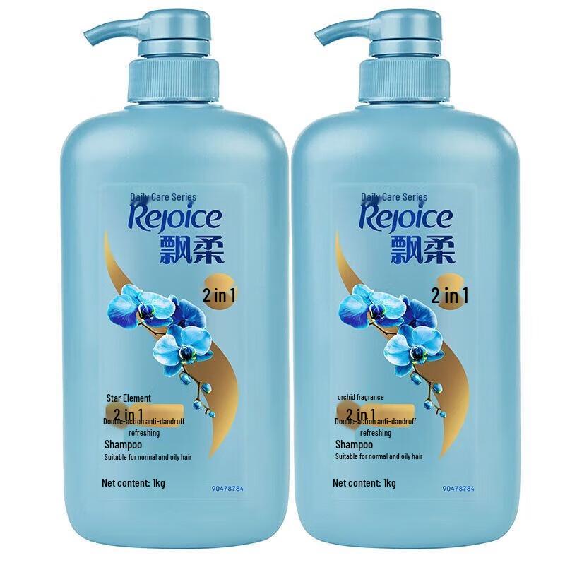 Rejoice Dual-Effect Anti-Dandruff Refreshing Shampoo, Orchid Scent