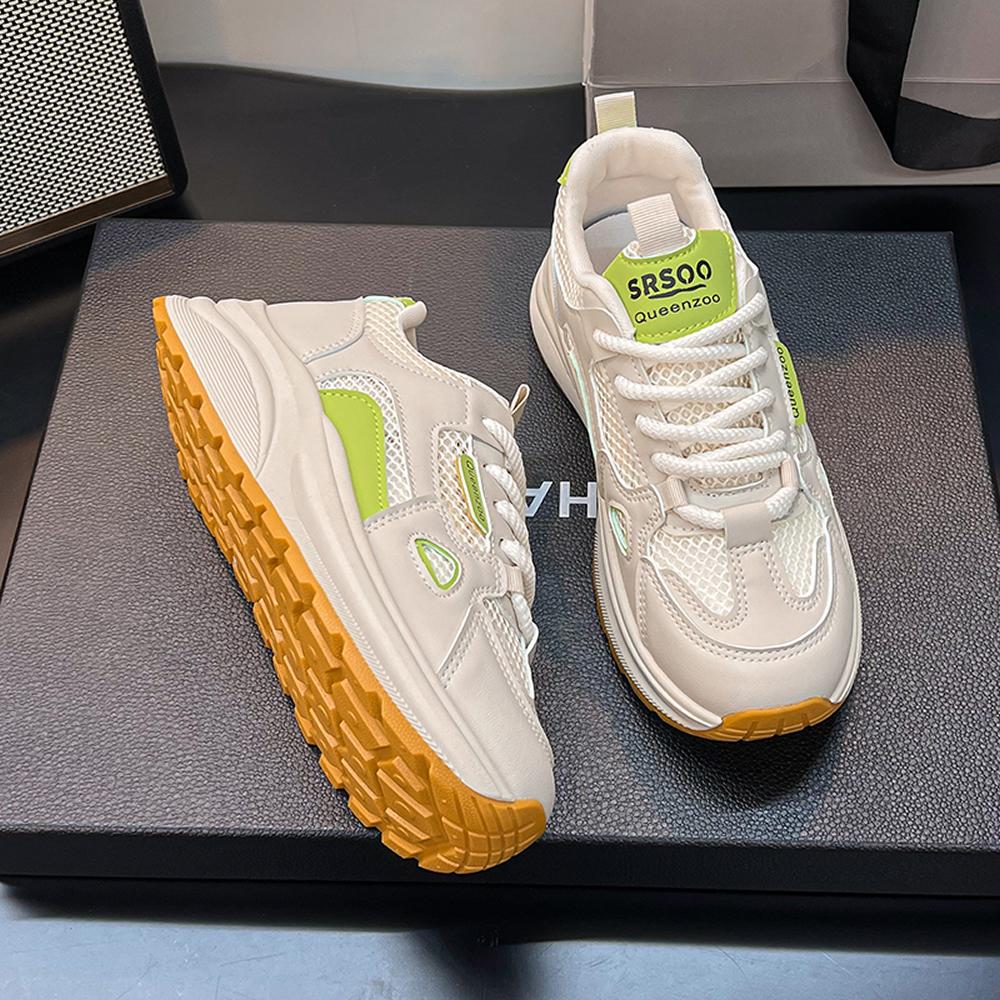 Breathable Anti-slip Soft Bottom Maternity Sneakers Women Large Size 4142 Spring Summer Casual Shoes Comfortable Net Surface