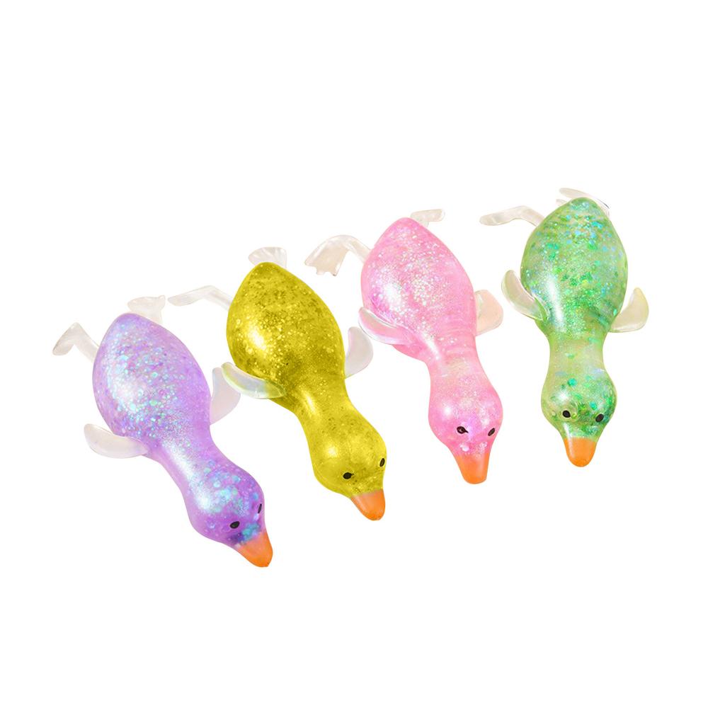 TPR Maltose -Toy – Slow- Stress-Relief Toy, “Quack” Stress-Release Toy 4pc