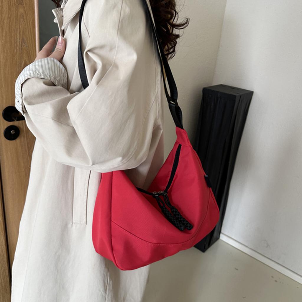 Messenger Bag Polyester Fashionable Multifunctional Women Shoulder Purse for Work