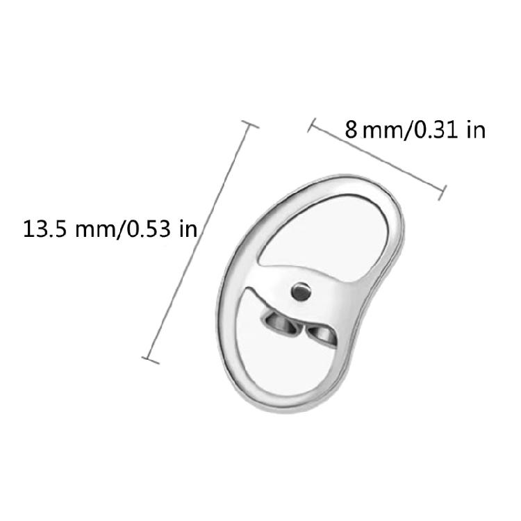 4pcs Earring Lifters Pierced Earring Backings Lifters Hypoallergenic Safety Use