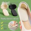 T-Shaped Heel Pad: Foam Anti-Slip, Anti-Blister Half-Size Inserts for Women's High Heels.