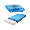 Waterproof Fitted Sheet 90cm x 210cm Blue With Elastic Band Med Comfort Mattress Cover 10 Pcs