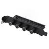 12V PC Cooling Fan Controller 4 Knob Control PWM Fan Hub Fan Speed Controller  PC System Cooling