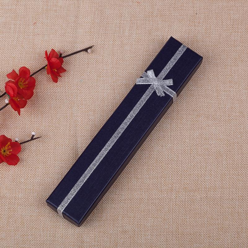 Bowknot Cutie de bijuterii Cercei Bijuterii Colier Cutie de depozitare Organizator de hârtie Depozitare Bronzing Bijuterii Display Cadou