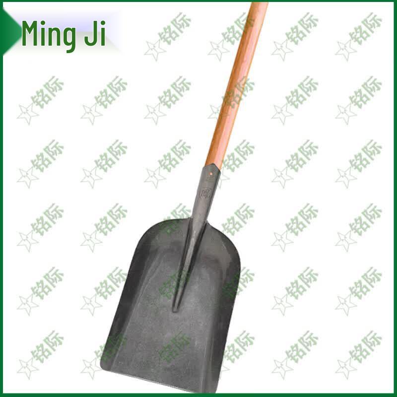 Multi-Purpose Steel Shovel with Wood Handle