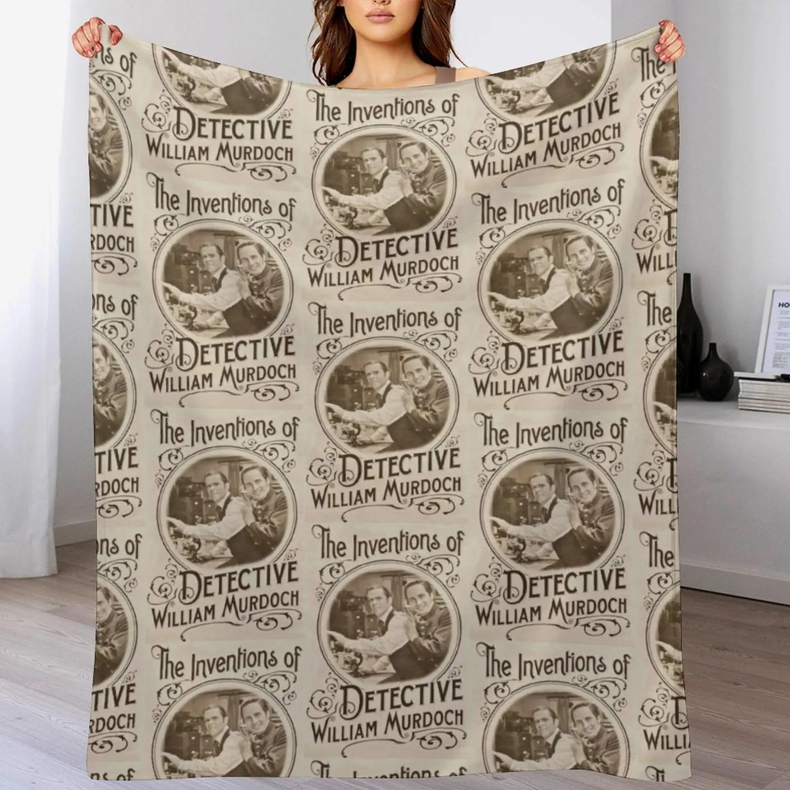 Murdoch mysteries Throw Blanket Personalized Gift Decorative Throw Soft Big Sleeping Bag Blankets 30x40in