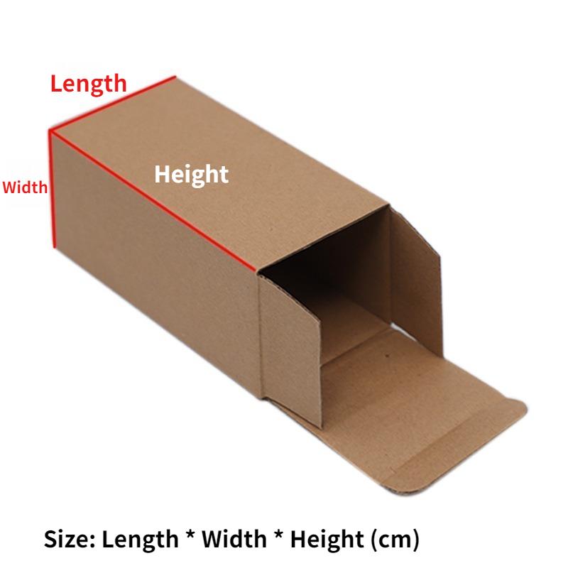 Thick Corrugated Cardboard Box Candles Candies Party Business Universal Folding Paper Box Packaging of Hardware and Electronic Accessories Carton