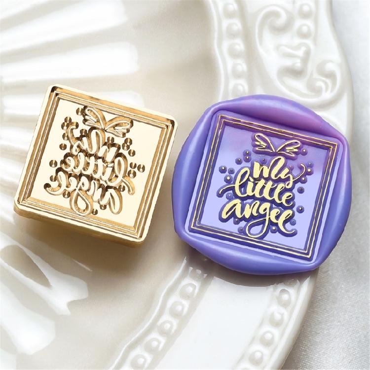 Wax Stamp Head for Appreciation Card Wedding Invitations Envelope Scrapbooking