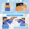 Punch-Free Wall-Mounted Baseball Cap Organizer with Double Hooks