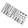 15pcs/27pcs Car Brake Caliper Sticker for Tesla Model 3 X Model S Y Roadster P75D P85D P90D P100D Auto Handle Side Emblem